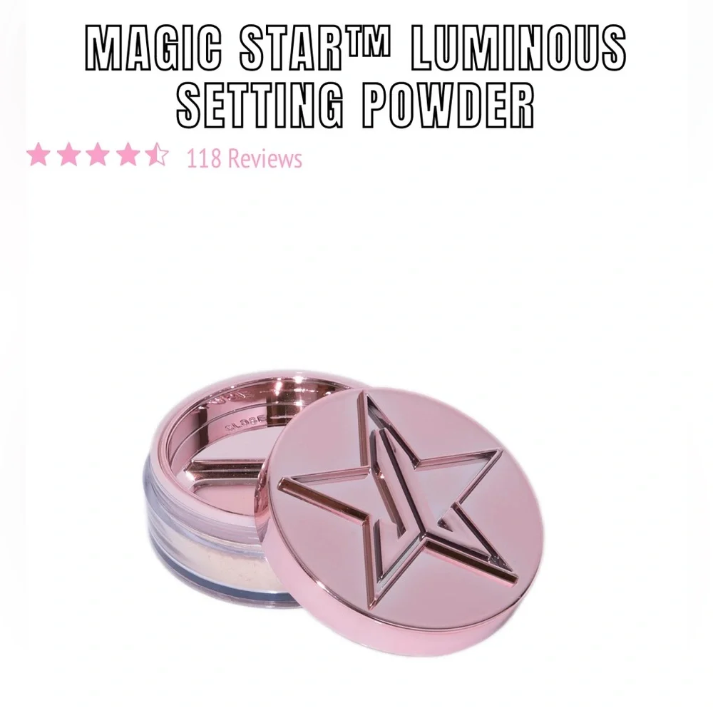 Jeffree Star Caramel Makeup - Magic Star Luminous Setting Powder